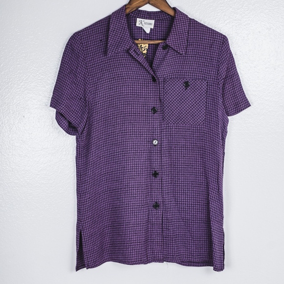 Purple Button Down - Picture 1 of 1